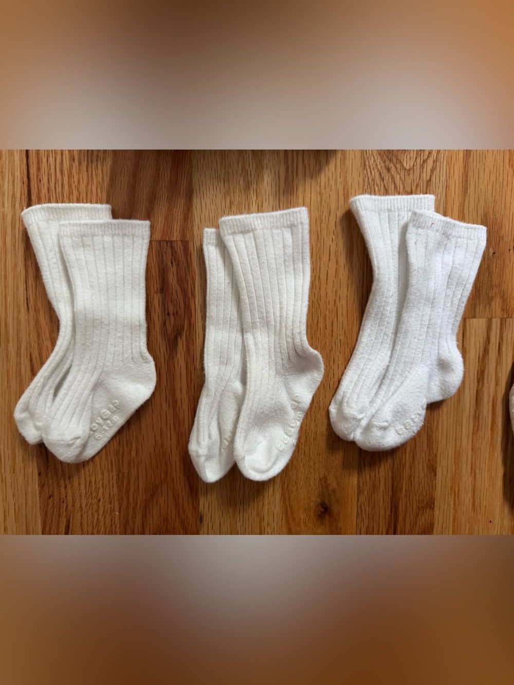 8 pairs Gap socks BabyBoy Toddler Non-Slip Socks - White, Cream, bears, Navy
